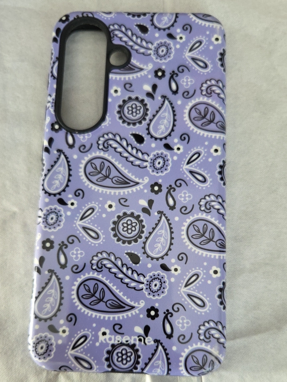 Purple Paisley Phone Case